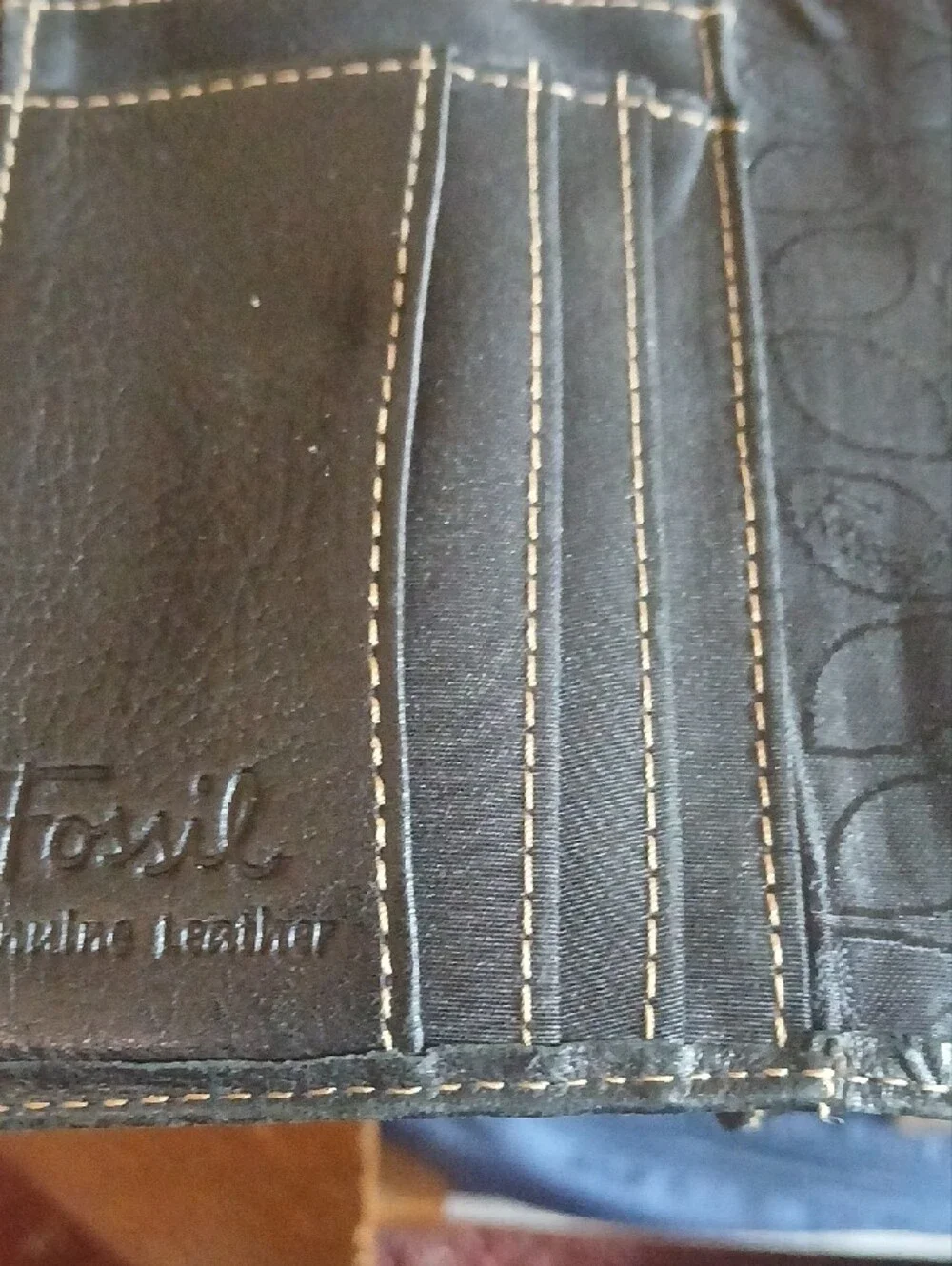 Fossil vintage leather